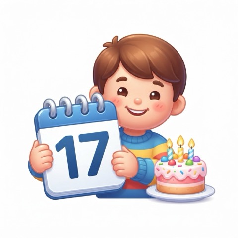 My birthday is July seventeenth.