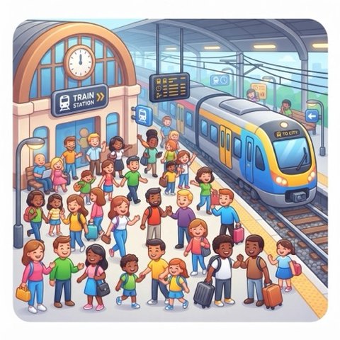 train station