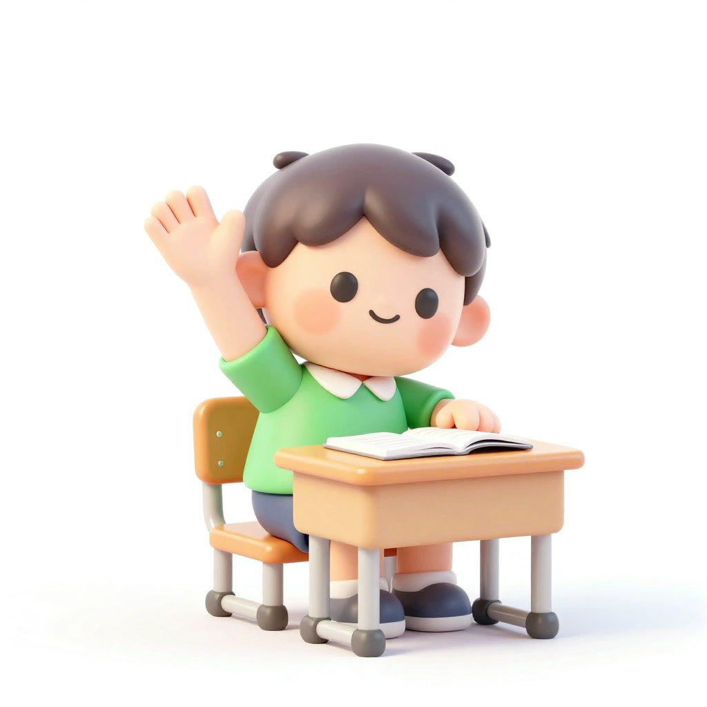 raise hand